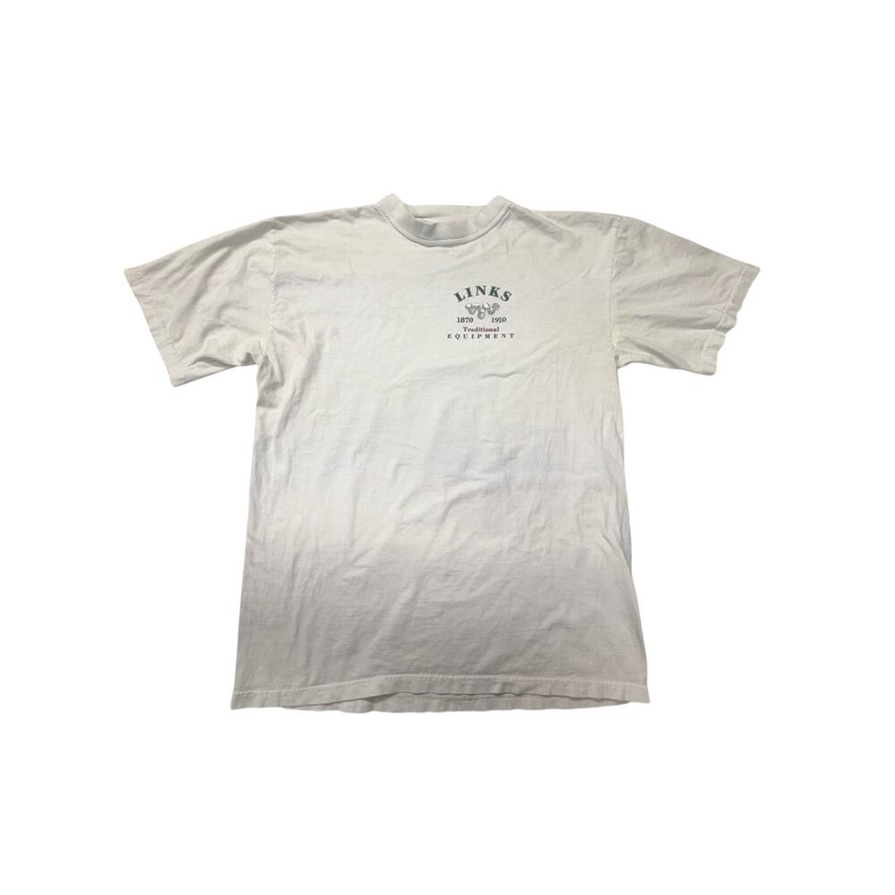 Vintage 90’s American Eagle Outfitters Men’s Large White 'Links' Graphic  Tee